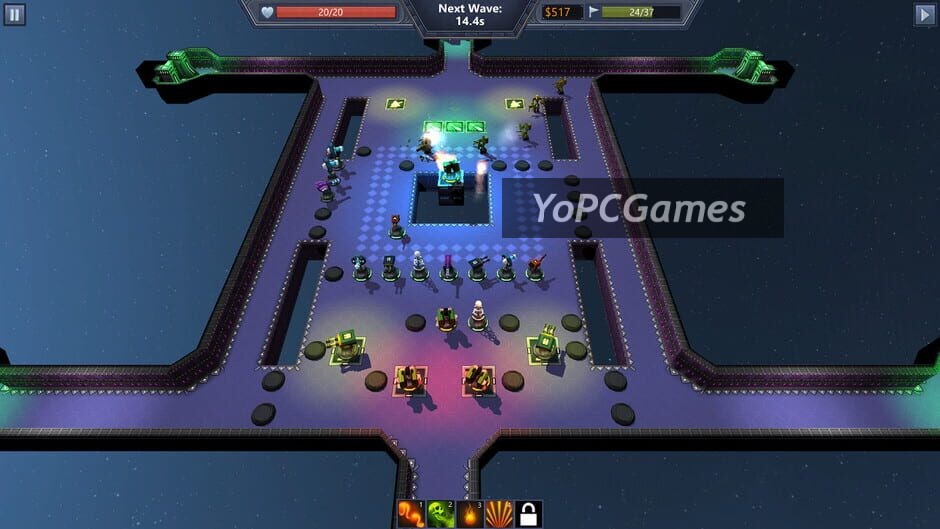 cyborg tower defense screenshot 2