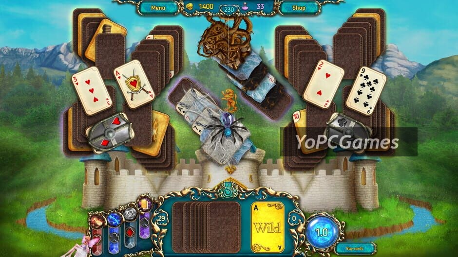 dreamland solitaire: dark prophecy screenshot 2