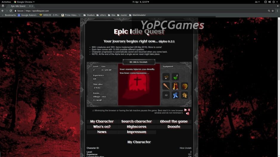 epic idle quest screenshot 1