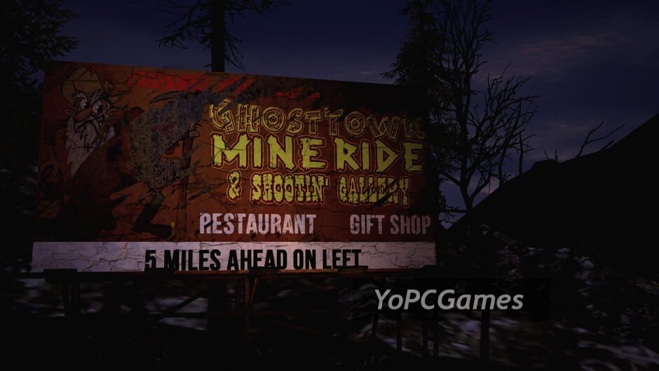 ghost town mine ride & shootin