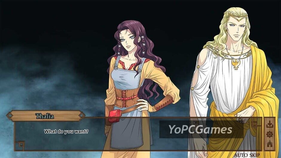 gods of love: an otome visual novel screenshot 5