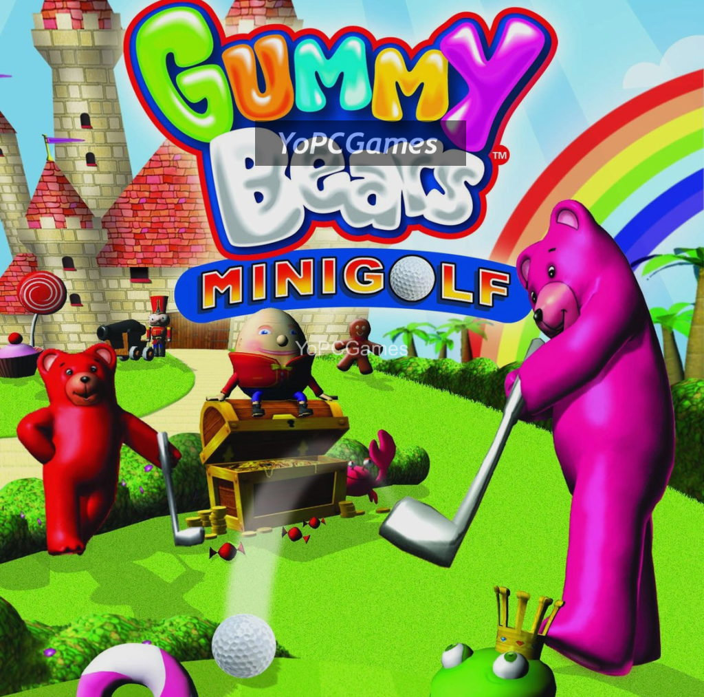 gummy bears mini golf game