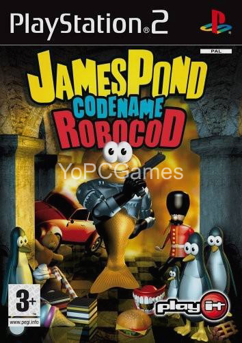 james pond: codename robocod cover