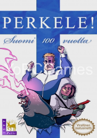 perkele! suomi 100 vuotta poster