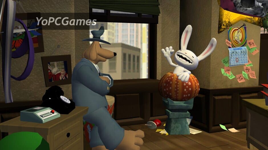 sam & max: beyond time and space - episode 3: night of the raving dead screenshot 2