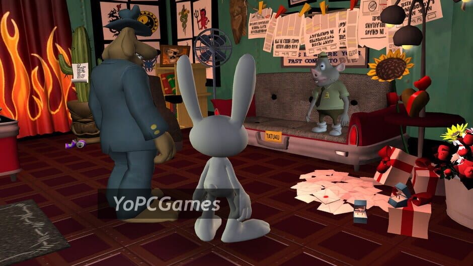 sam & max: beyond time and space - episode 3: night of the raving dead screenshot 4