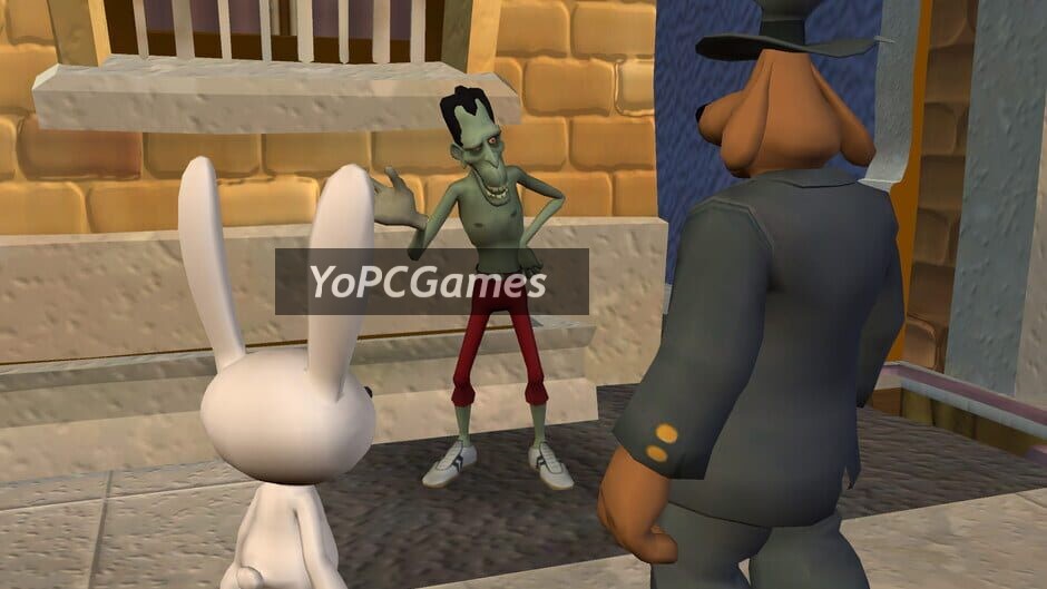 sam & max: beyond time and space - episode 3: night of the raving dead screenshot 5