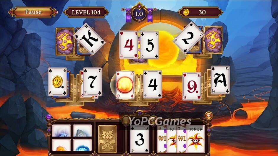 solitaire: elemental wizards screenshot 3
