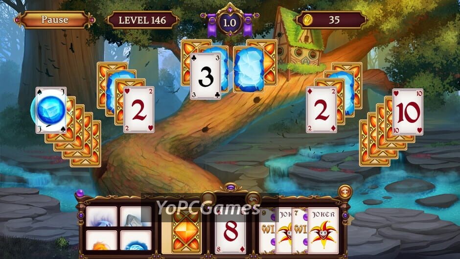 solitaire: elemental wizards screenshot 4