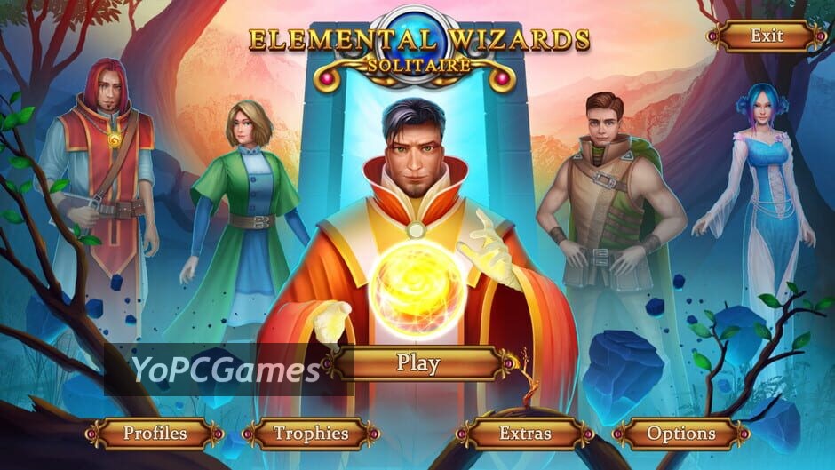 solitaire: elemental wizards screenshot 5