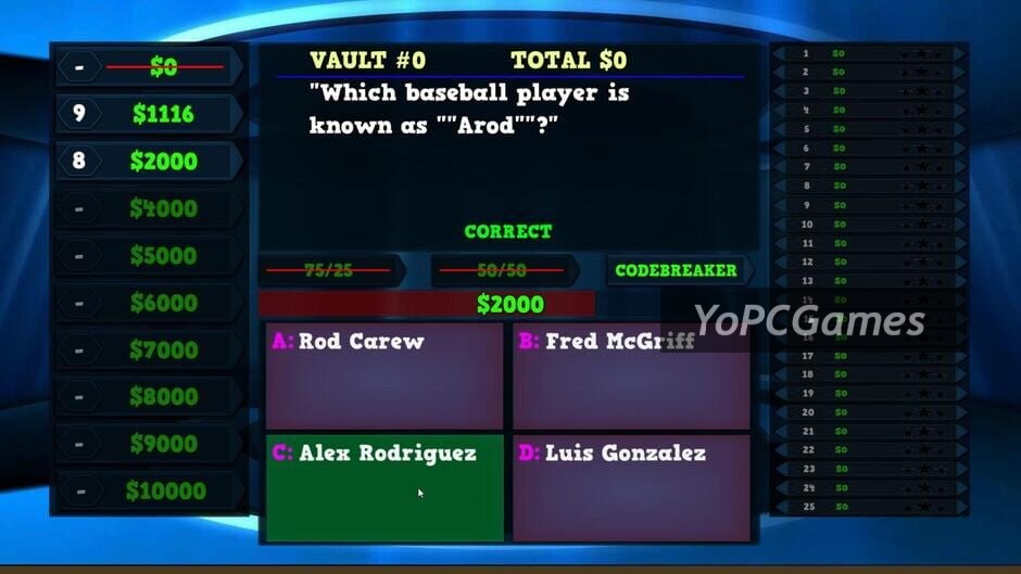 trivia vault baseball trivia screenshot 2