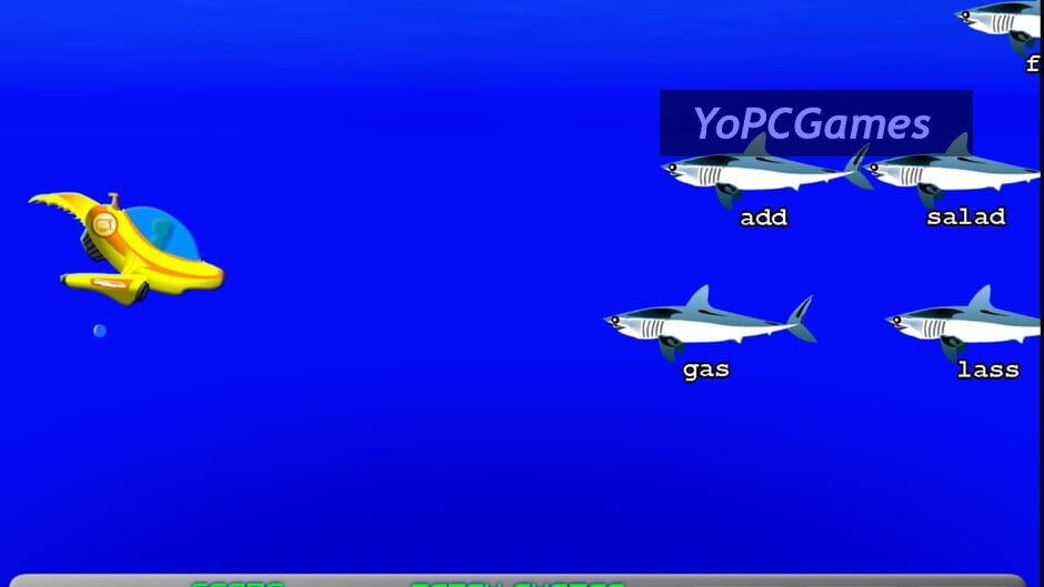 typing with sharks screenshot 2