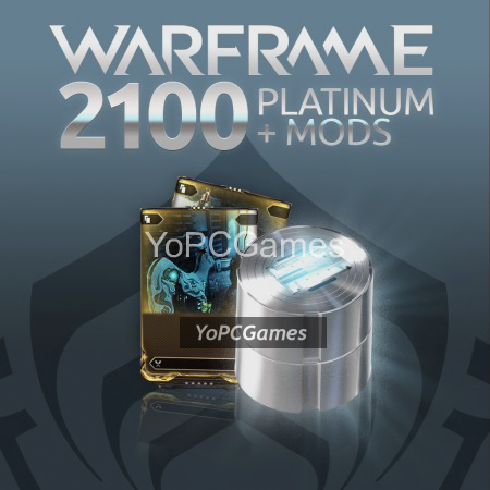 warframe: 2100 platinum + dual rare mod pc