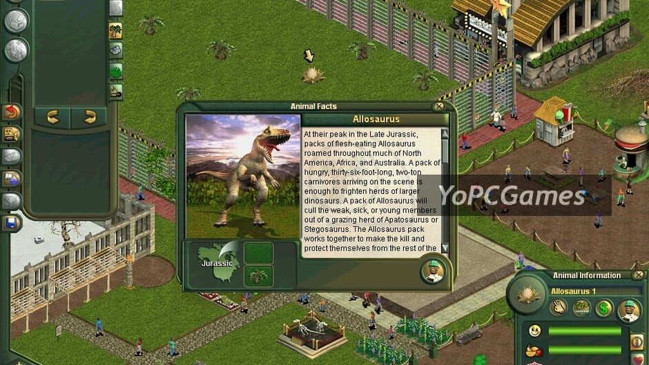 zoo tycoon: dinosaur digs screenshot 4