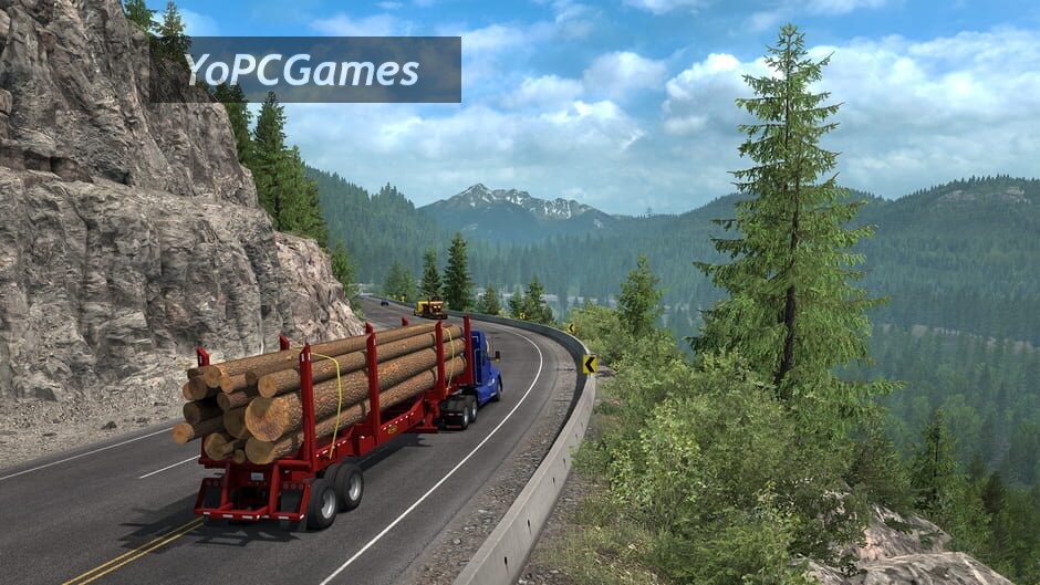 american truck simulator: washington screenshot 1