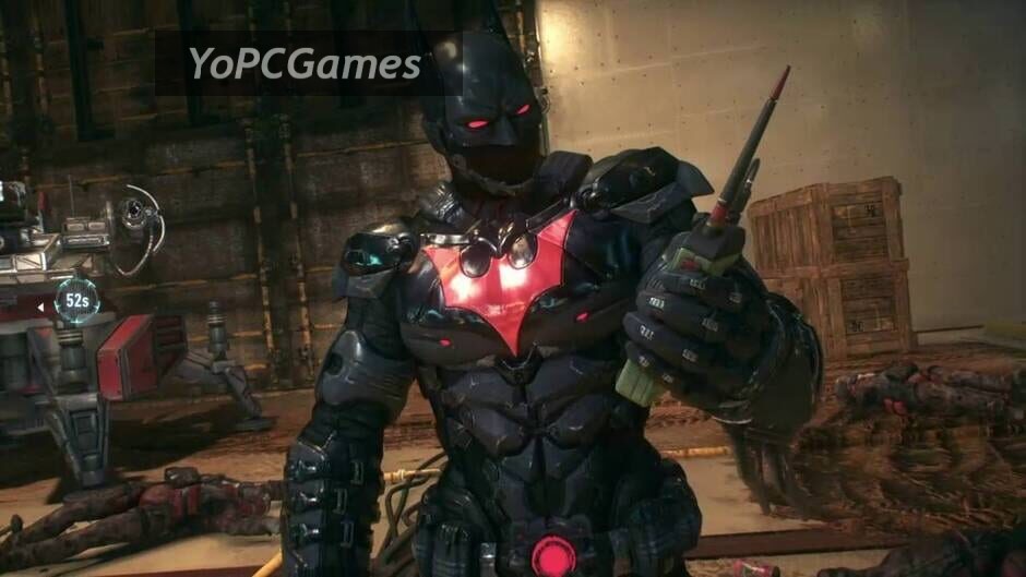 batman: arkham knight - batman beyond skin screenshot 1
