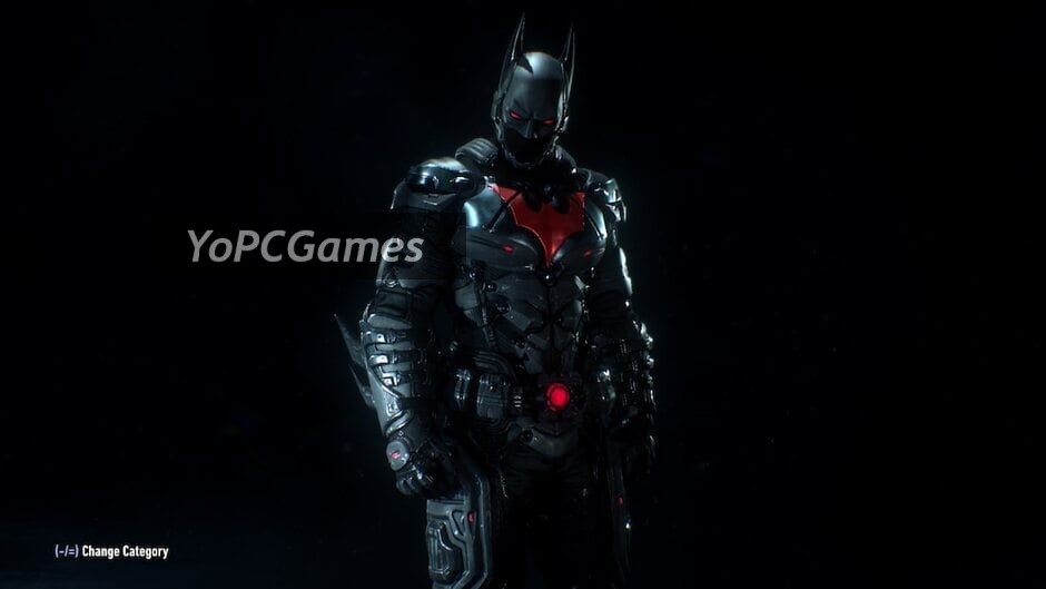 batman: arkham knight - batman beyond skin screenshot 3