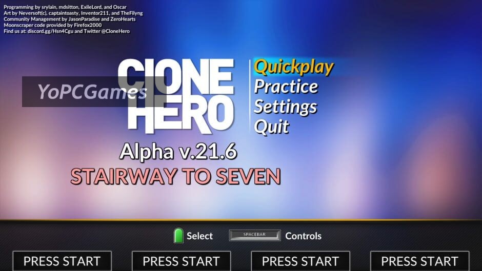 clone hero screenshot 1