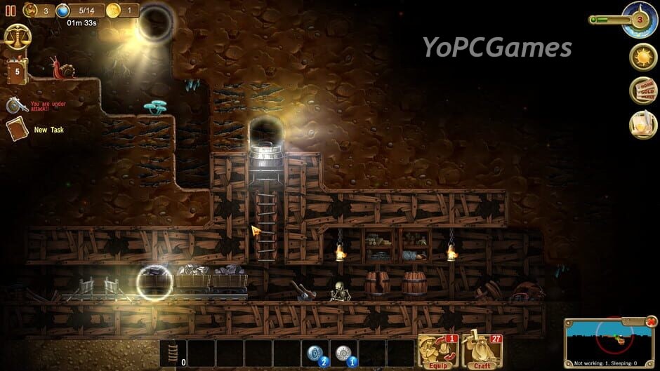 craft the world: abandoned mines screenshot 2