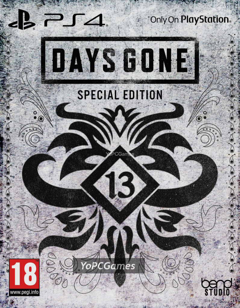 days gone: special edition cover