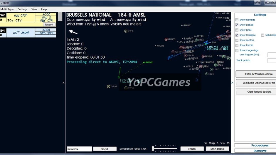 global atc simulator screenshot 1