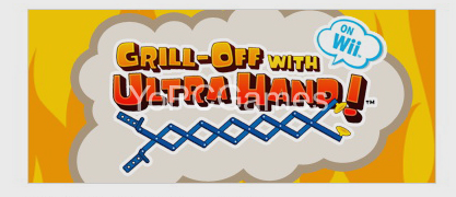 grill-off with ultra hand poster