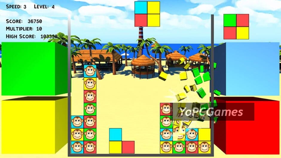puzzle monkeys screenshot 1