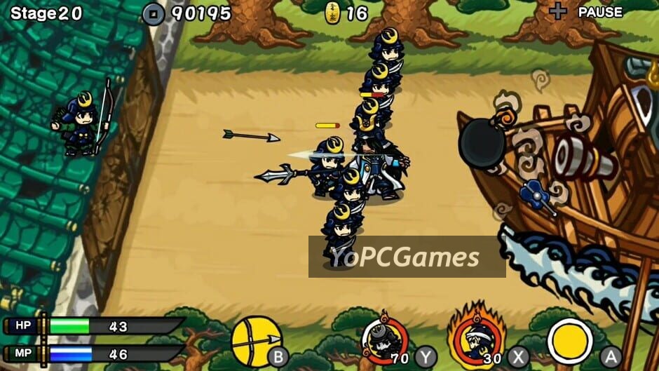 samurai defender: ninja warfare screenshot 2