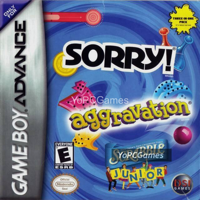 sorry! / aggravation / scrabble junior pc