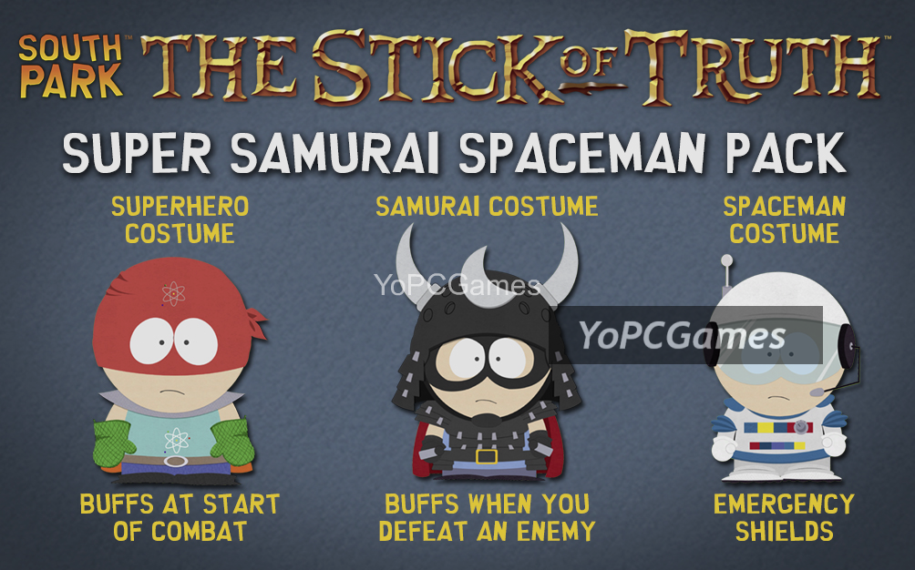 south park: the stick of truth - super samurai spaceman pack for pc