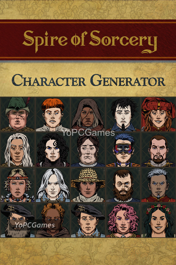 spire of sorcery – character generator pc