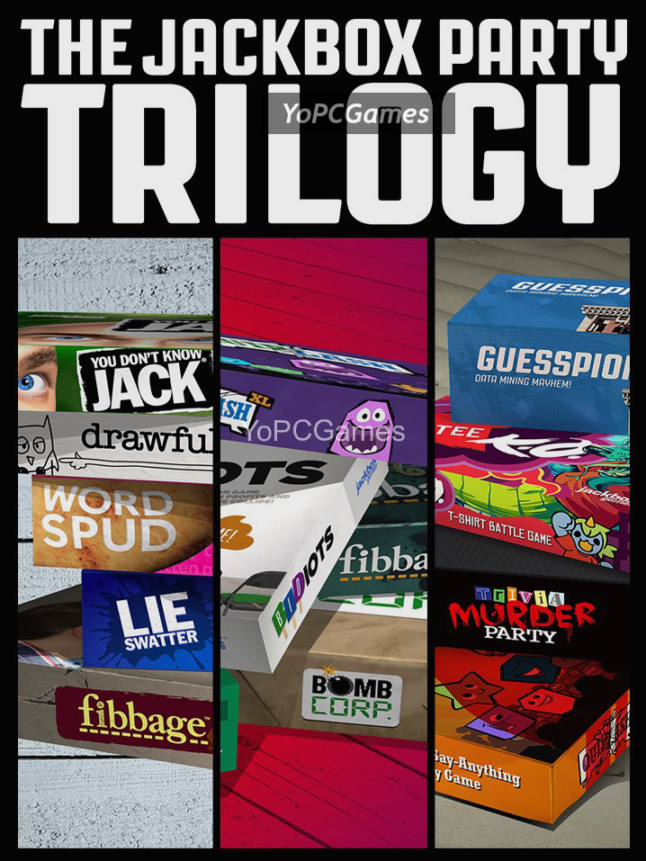 the jackbox party trilogy poster