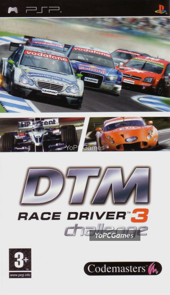 toca race driver 3 challenge cover