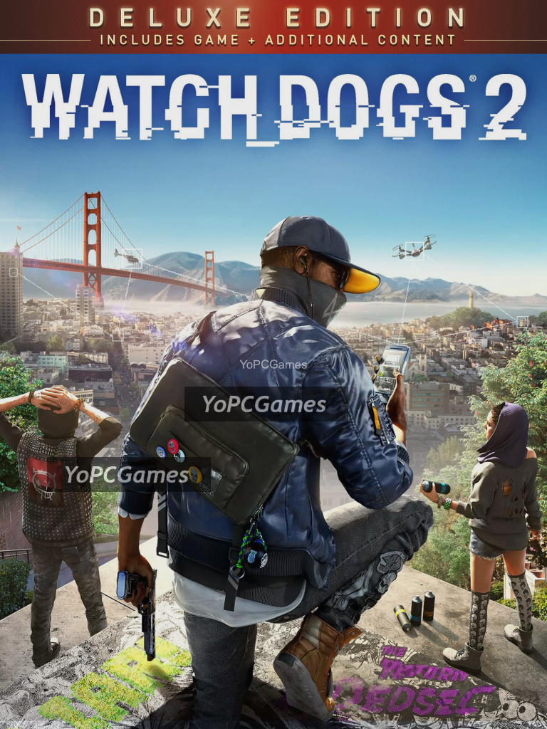 watch dogs 2: deluxe edition cover