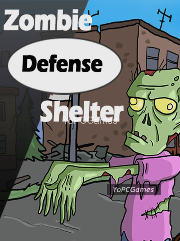 zombie defense shelter poster