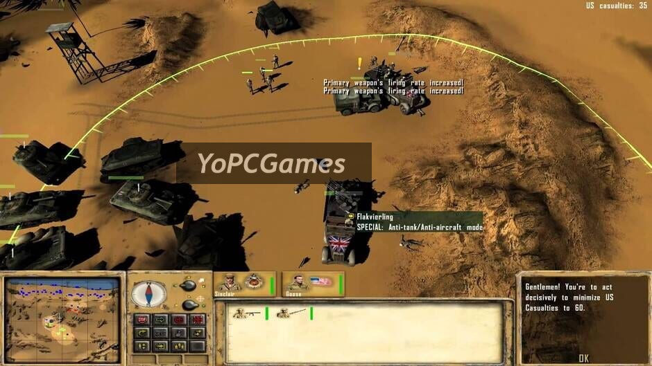 afrika korps vs desert rats screenshot 1