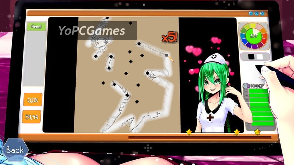 anime artist 2: lovely danya screenshot 3