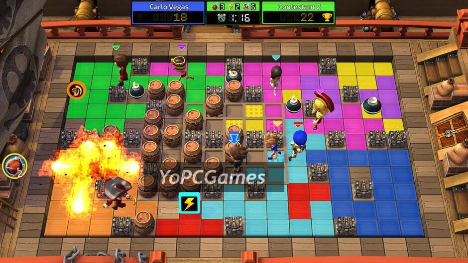 blast zone! tournament screenshot 1