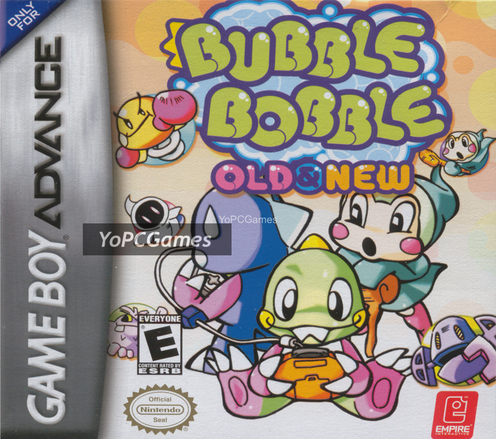 bubble bobble: old & new cover