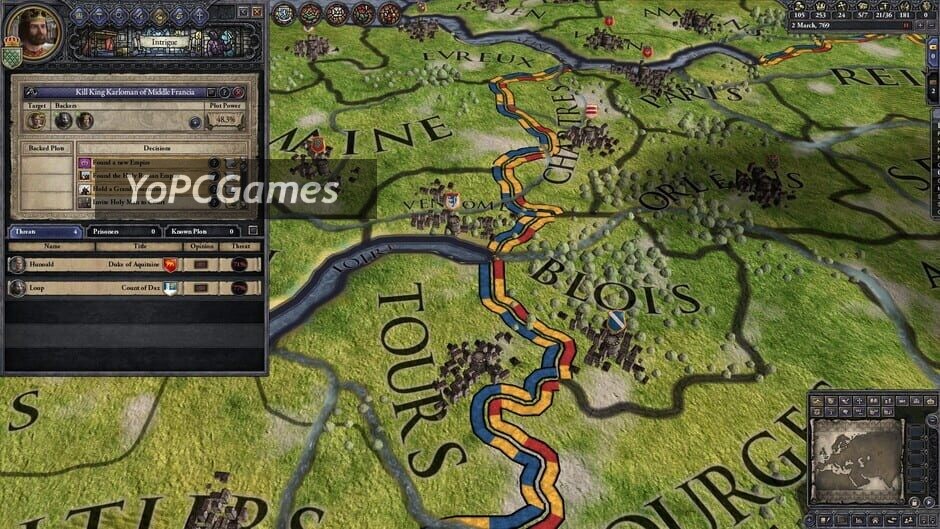 crusader kings ii: charlemagne screenshot 1