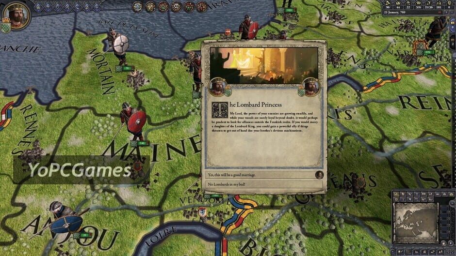crusader kings ii: charlemagne screenshot 2