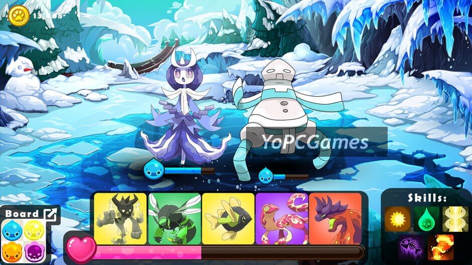 cute monsters battle arena screenshot 2