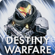 destiny warfare: sci-fi fps poster