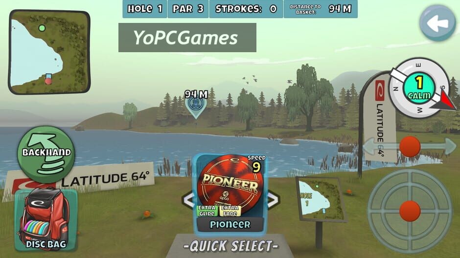 disc golf valley screenshot 2