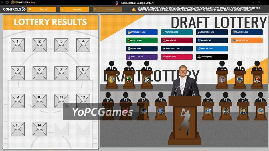 draft day sports: pro basketball 2020 screenshot 4