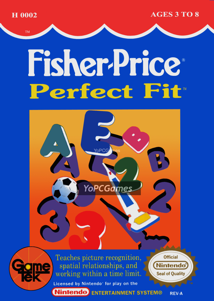 fisher-price: perfect fit poster
