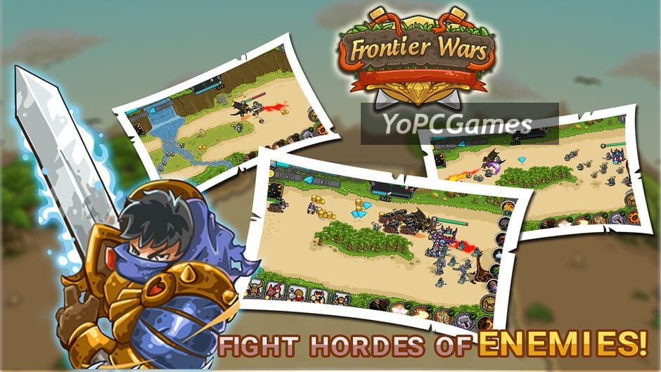 frontier wars: defense heroes screenshot 2