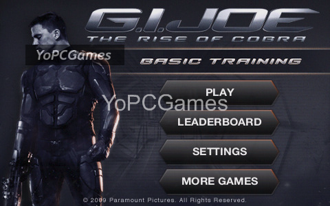 g.i. joe: the rise of cobra - basic training cover