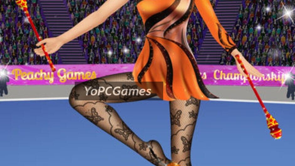 gymnastics salon - makeup & dressup girls game screenshot 5