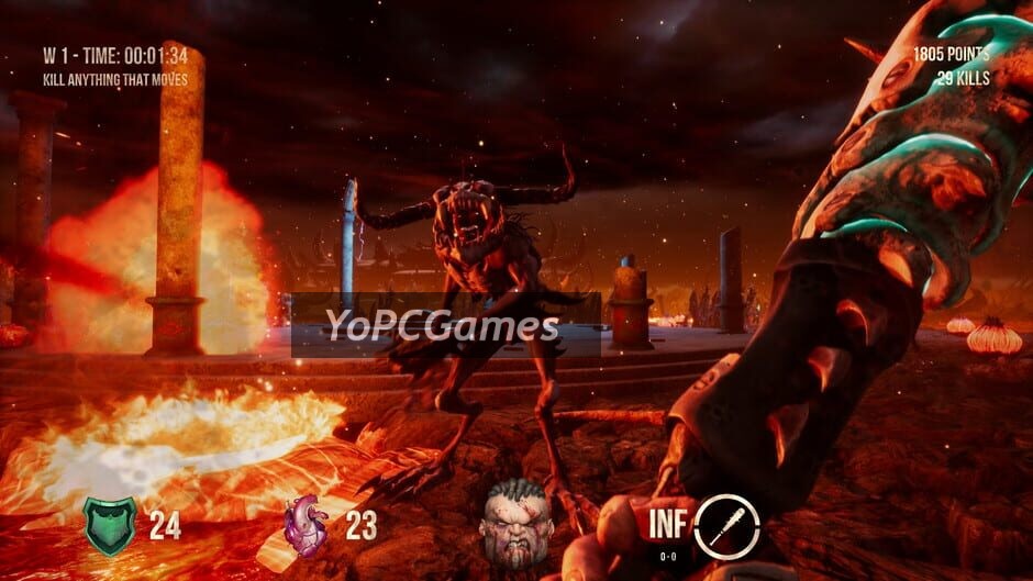hellbound: survival mode screenshot 1